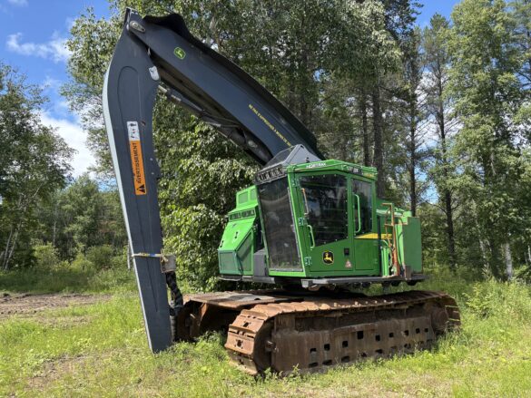 2019 John Deere 853MH Abatteuse sur chenilles