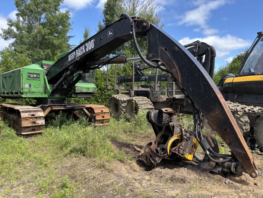 2012 John Deere 903 K Abatteuse sur chenilles – Image 6