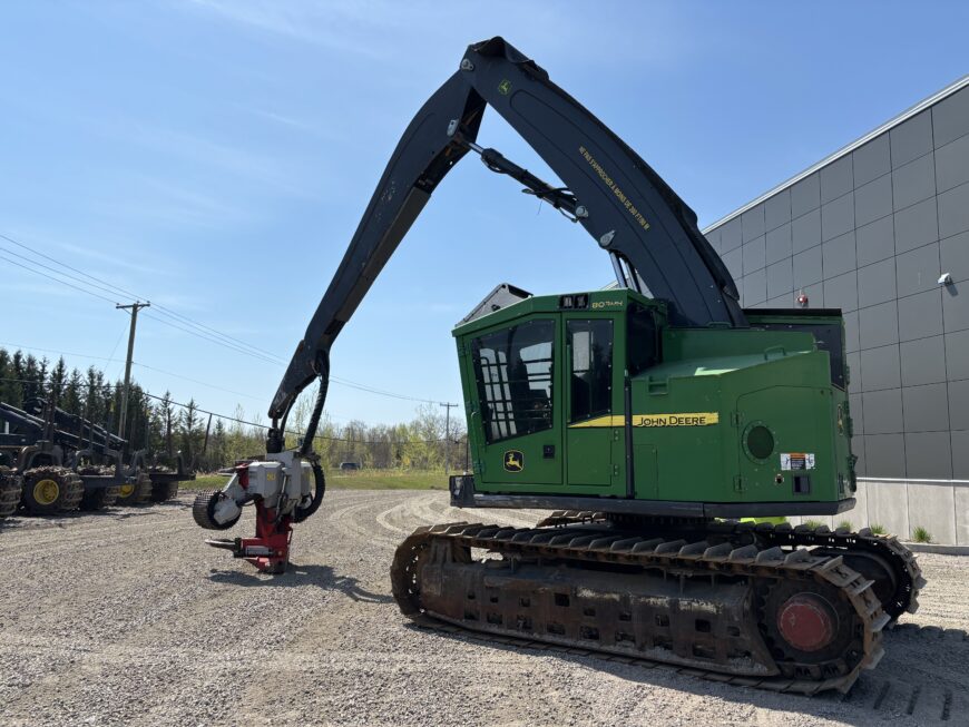 2018 John Deere 803MH Abatteuse-façonneuse sur chenilles – Image 2