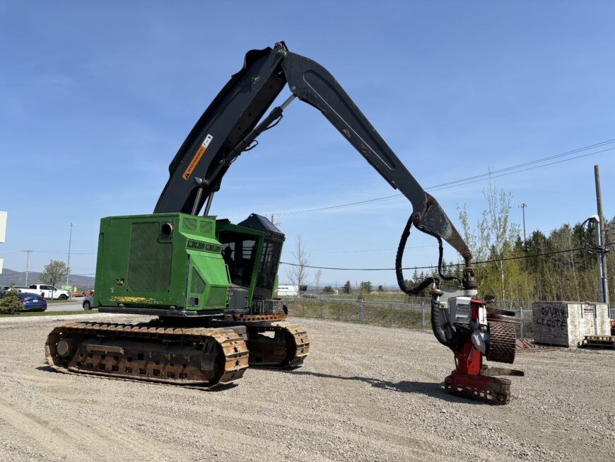 2018 John Deere 803MH Abatteuse-façonneuse sur chenilles – Image 4