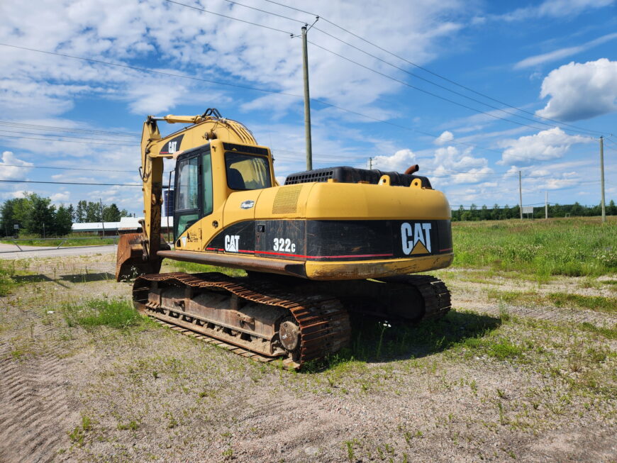 2002 Caterpillar 322C Crawler Excavator - Image 3
