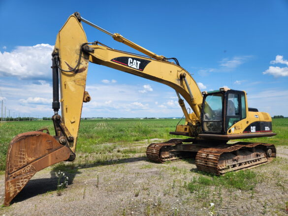 2002 Caterpillar 322C Excavatrice sur chenilles