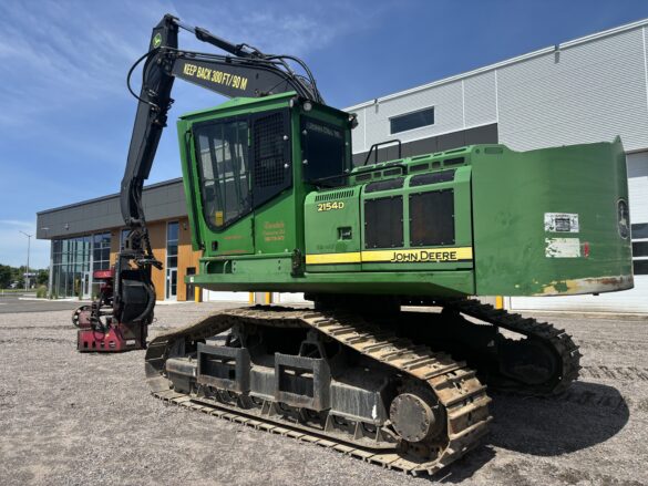 2011 John Deere 2154 Abatteuse sur chenilles