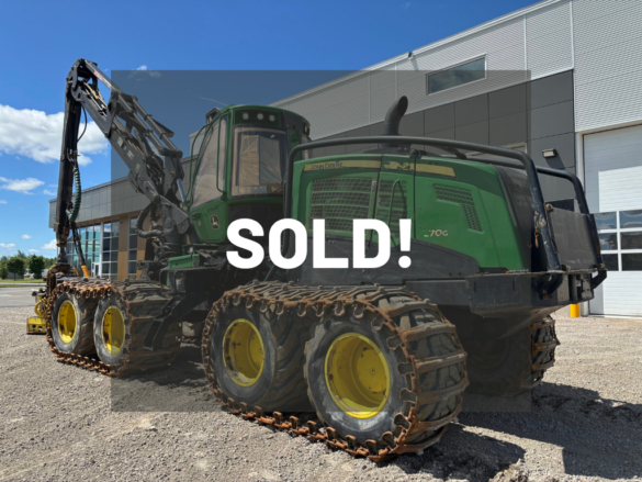 2018 John Deere 1270G Wheeled harvester