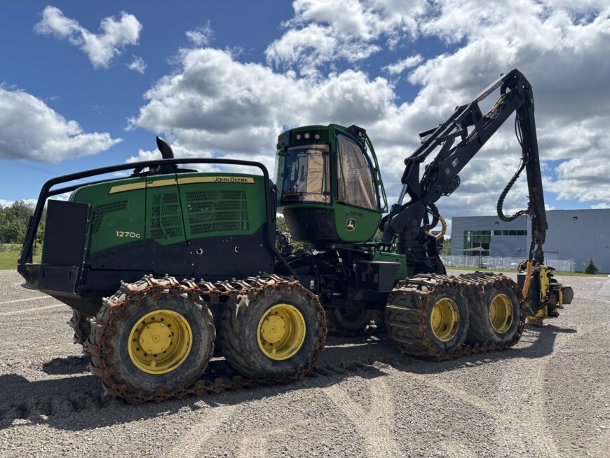 2018 John Deere 1270G Abatteuse-façonneuse sur roues – Image 3