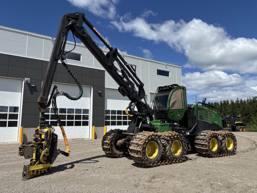 2018 John Deere 1270G Abatteuse-façonneuse sur roues – Image 4