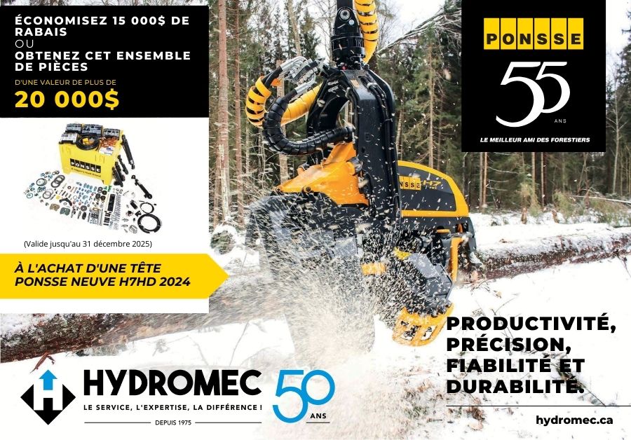 Promotion de fin d&rsquo;année – Têtes Ponsse H7HD 2024
