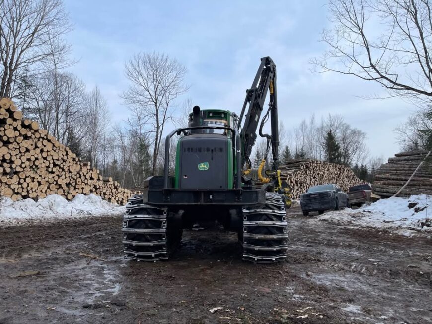 2016 John Deere 1270E Wheeled Harvester, 14,800 hours | Hydromec