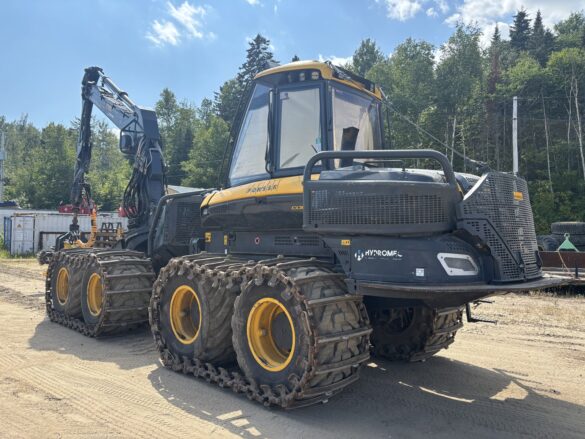 ABATTEUSE FACONNEUSE SUR ROUES PONSSE COBRA 2021 AVEC TETE PONSSE H7 DE 10 500 HEURES